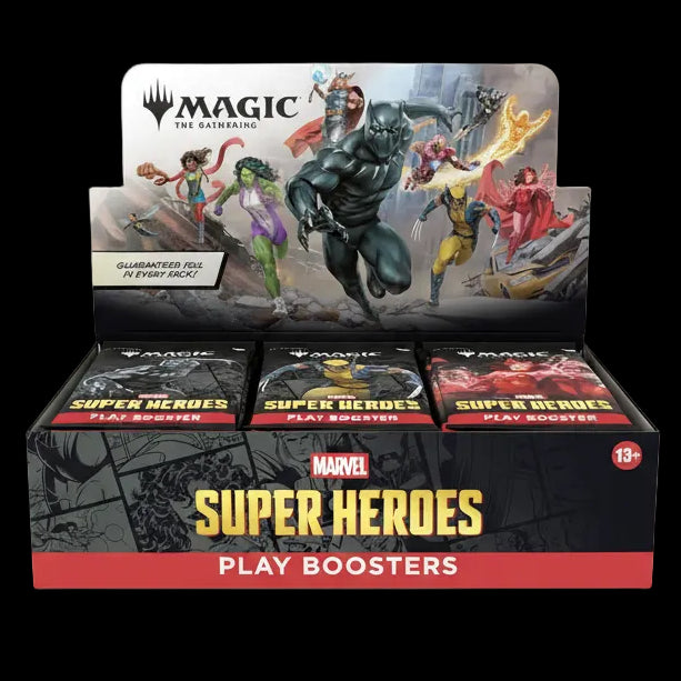 Marvel Super Heroes — Play Booster Display — Marvel Super Heroes (MSH)
